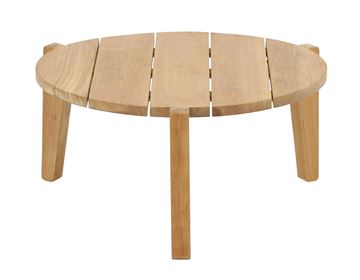 Las Vegas Teak Sofabord - Ø:84 cm